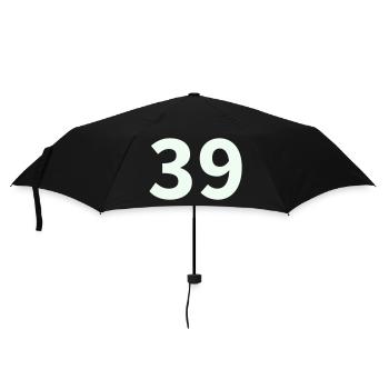 39- - Regenschirm (klein) - Schwarz - Vorne
