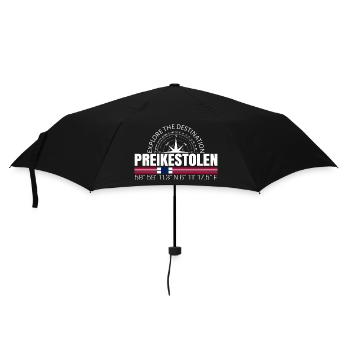 Preikestolen - Umbrella (small) - black - Front