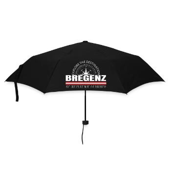 Bregenz - Regenschirm (klein) - Schwarz - Vorne