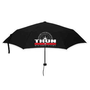 Thun - Regenschirm (klein) - Schwarz - Vorne