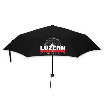 Luzern - Regenschirm (klein) - Schwarz - Vorne