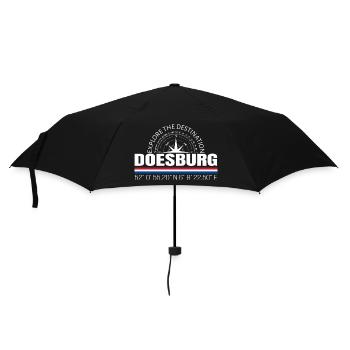 Doesburg - Regenschirm (klein) - Schwarz - Vorne