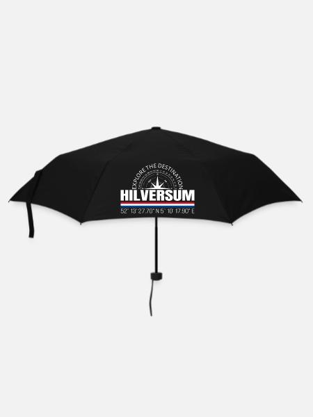 Hilversum - Regenschirm (klein) - Schwarz