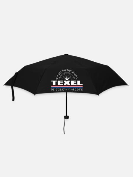 Texel - Regenschirm (klein) - Schwarz