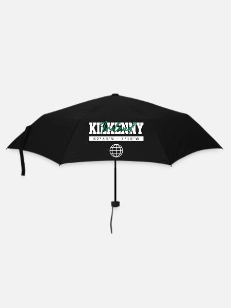 Kilkenny Irland Koordinaten Reise Souvenir - Regenschirm (klein) - Schwarz