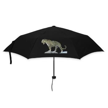 Charko the jaguar - Umbrella (small) - black - Front