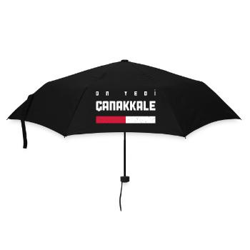 Canakkale 17 Turquie Turkiye TR cadeau vacances - Parapluie standard - noir - Devant