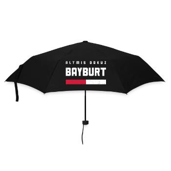 Bayburt 69 Türkei Turkiye Geschenk Urlaub Türk TR - Regenschirm (klein) - Schwarz - Vorne