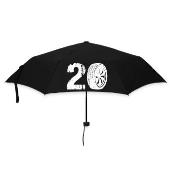 20 Auto Motorsport - Parapluie standard - noir - Devant