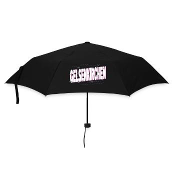 Gelsenkirchen Germany Stadt Schrift Heimat - Umbrella (small) - black - Front