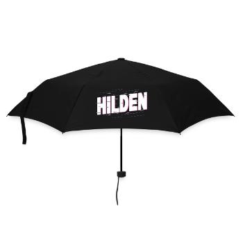 Hilden Germany City Font Home Love - Umbrella (small) - black - Front