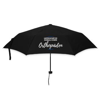 Orthopäde Orthopädie Doktor Mediziner - Regenschirm (klein) - Schwarz - Vorne