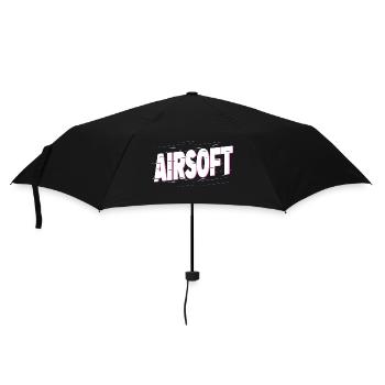 Airsoft Softair Weapon Sport Hobby Player Team - Umbrella (small) - black - Front