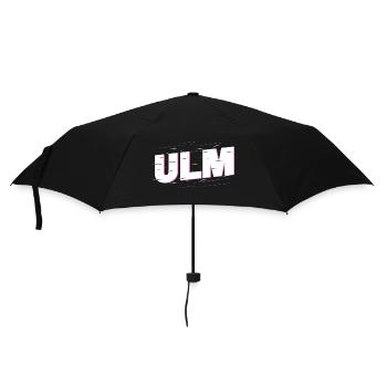 Ulm Deutschland Stadt Schrift Heimat Liebe - Regenschirm (klein) - Schwarz - Vorne