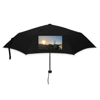 Sunrise in Grömitz Baltic Sea - Umbrella (small) - black - Front