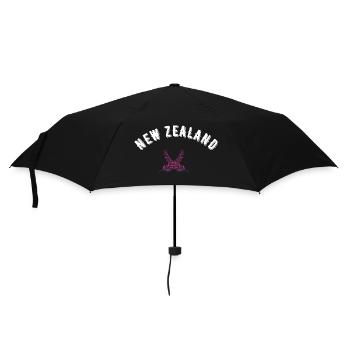 New Zealand - Parapluie standard - noir - Devant