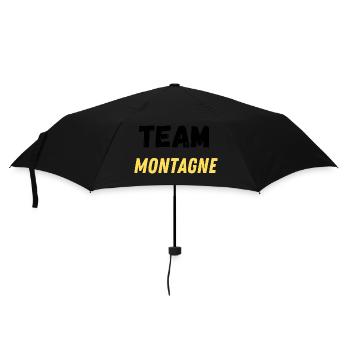 team montagne - Parapluie standard - noir - Devant