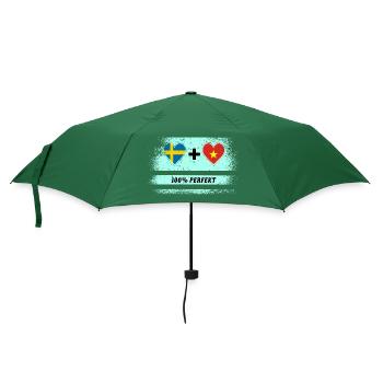 Vietnam et Suède 100% Parfait / Cadeau - Parapluie standard - vert bouteille - Devant