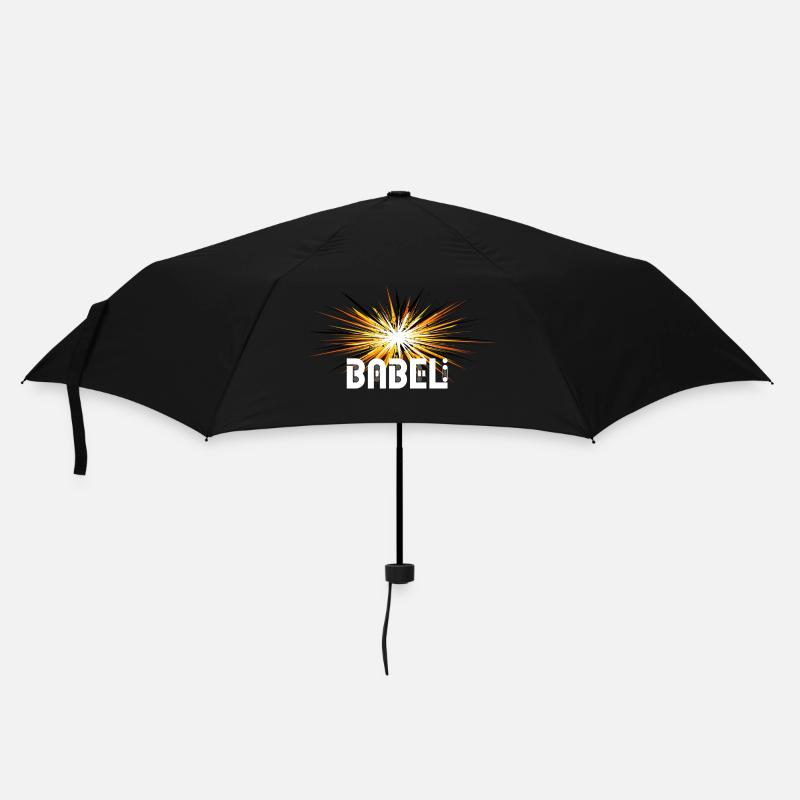 EXPLODING STAR BABELI - Umbrella (small) - black
