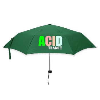 Acid trance quote - Umbrella (small) - bottlegreen - Front