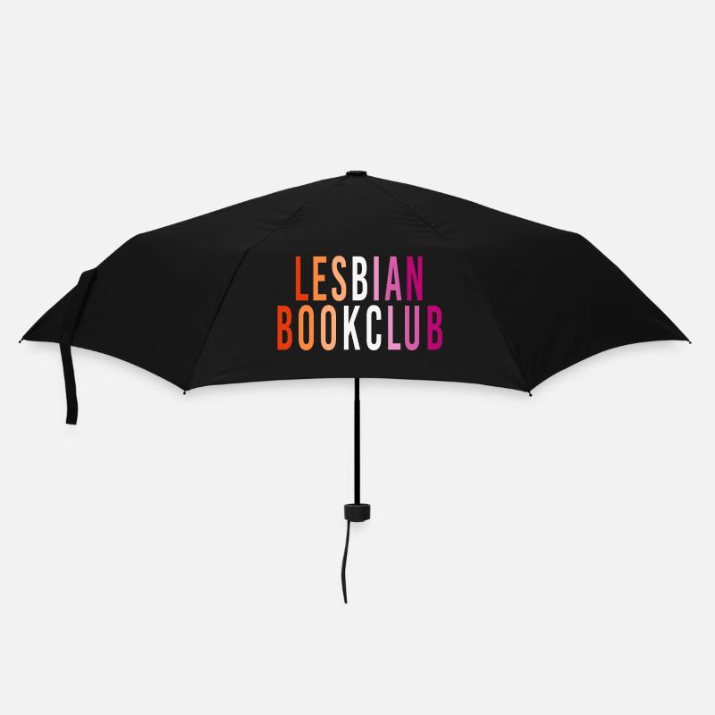 Club de lecture lesbien - Parapluie standard - noir