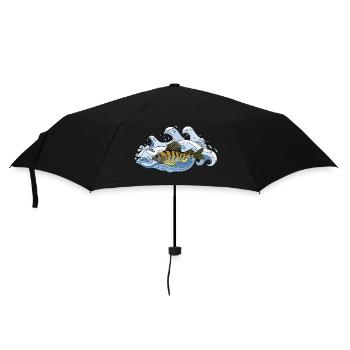 Poisson - Parapluie standard - noir - Devant