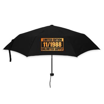 35th Birthday Limited Edition - ꝏ Supply 11/1988 - Parapluie standard - noir - Devant