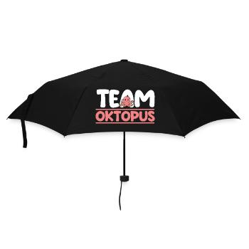 Poulpe calmar - Parapluie standard - noir - Devant