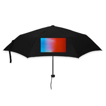 Flag 128 - Regenschirm (klein) - Schwarz - Vorne