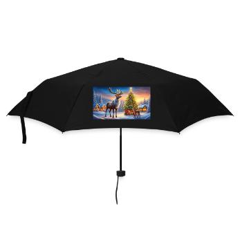 Joyeux Noël - Parapluie standard - noir - Devant