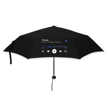 Trance - Umbrella (small) - black - Front