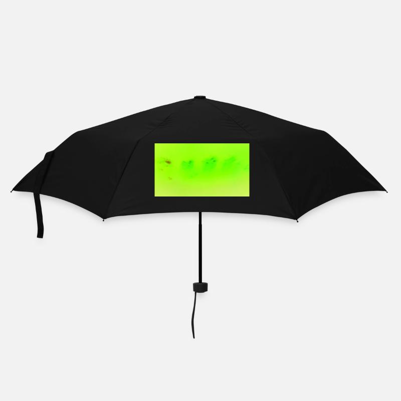 Vert fluo 15 - Parapluie standard - noir
