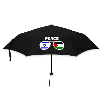 Free Palestine Israel peace - Parapluie standard - noir - Devant