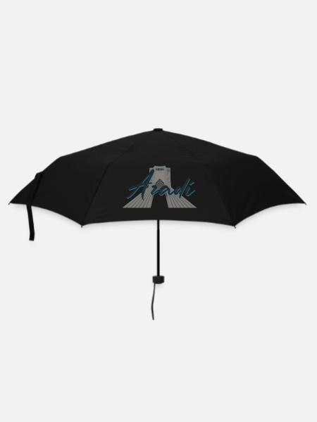 Azadi Tower - Persian Art (Iran) - Umbrella (small) - black
