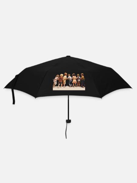 Tug-of-war is a social game - Umbrella (small) - black