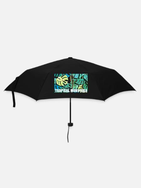 Tropical monstera - Parapluie standard - noir