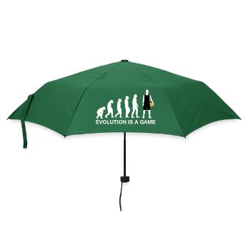 Basketball - Regenschirm (klein) - Flaschengrün - Vorne
