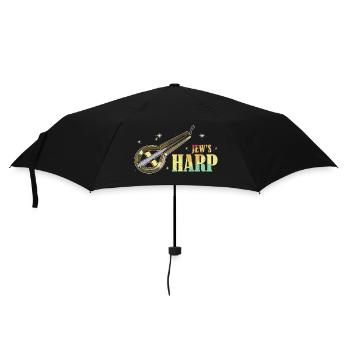 Maultrommel Qopuz asiatische Musik Klassik - Regenschirm (klein) - Schwarz - Vorne