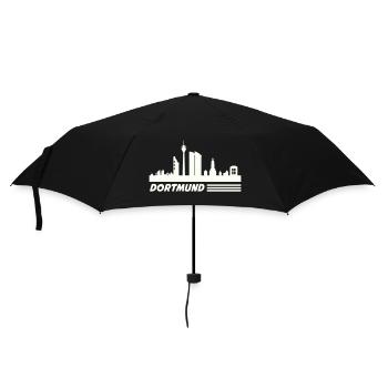 dortmund - Regenschirm (klein) - Schwarz - Vorne