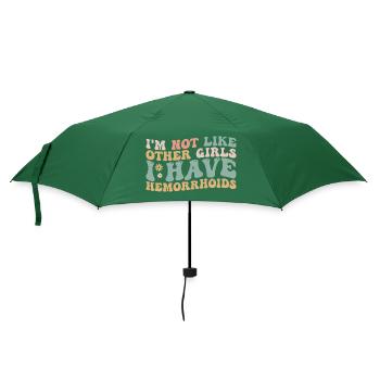 I'm Not Like Other Girls I Have Hemorrhoids - Parapluie standard - vert bouteille - Devant