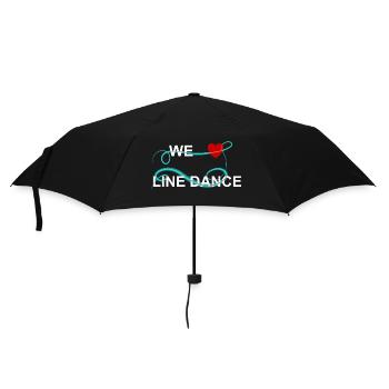 Nous adorons la danse en ligne - Parapluie standard - noir - Devant