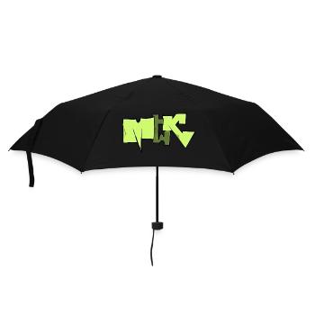 MTK CREW - Regenschirm (klein) - Schwarz - Vorne