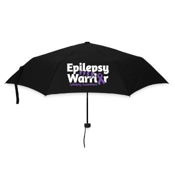 Sensibilisation à l’épilepsie Guerrier de l’épilepsie - Parapluie standard - noir - Devant