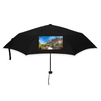 Formation rocheuse de Dingli près des falaises de Dingli, Malte - Parapluie standard - noir - Devant