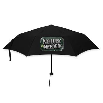 pas besoin de chance - Fête de la Saint-Patrick - Parapluie standard - noir - Devant