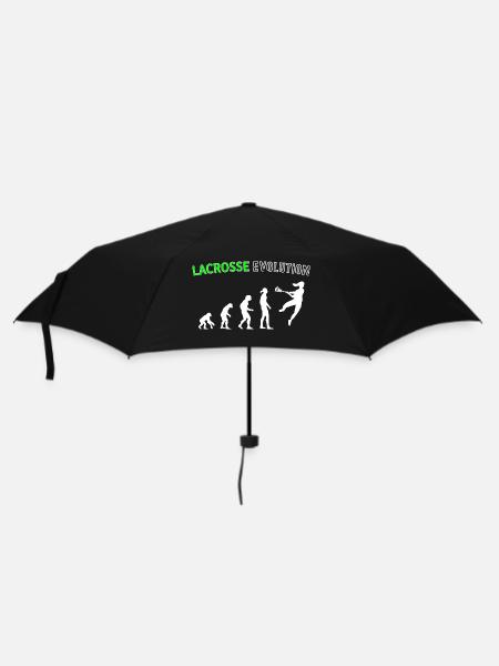 Lacrosse Evolution Frauen, Damen, Mädchen - Regenschirm (klein) - Schwarz