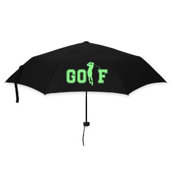 golfe - Parapluie standard - noir - Devant