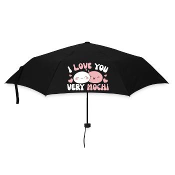 I love you very mochi kawaii reiskuchen mochi - Regenschirm (klein) - Schwarz - Vorne