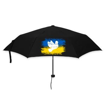 Ukraine Dove of Peace - Umbrella (small) - black - Front
