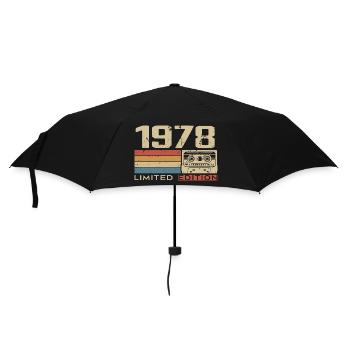 Légendes 1978 Millésime 1978 Jubilé 1978 vintage  - Parapluie standard - noir - Devant